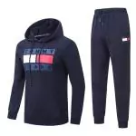 ensemble jogging marine homme tommy hilfiger a prix degriffe hoodie flag mode gray blue